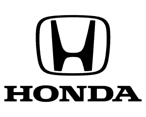 Honda logo en fondo transparente, emblemática marca de autos y motocicletas japonesa, reconocida por su innovación y calidad en el mercado automotriz de Chile.